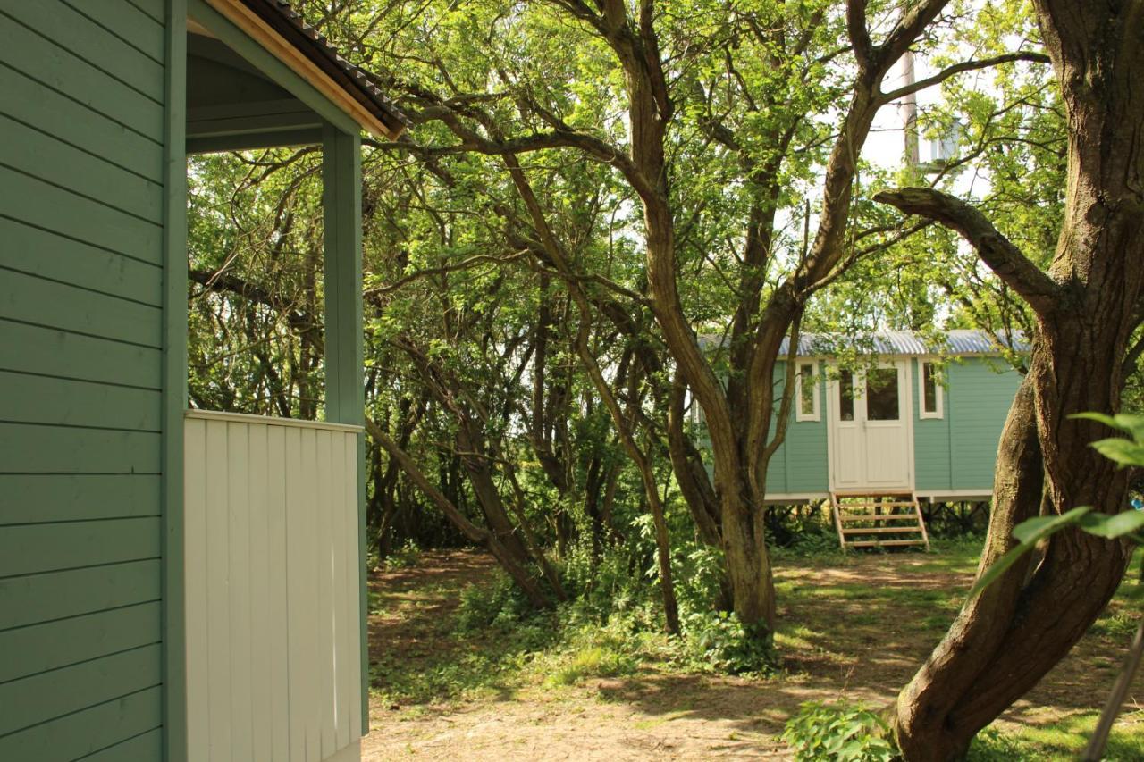 The Kestrel Shepherd Hut, Whitehouse Farm Stowmarket Luaran gambar