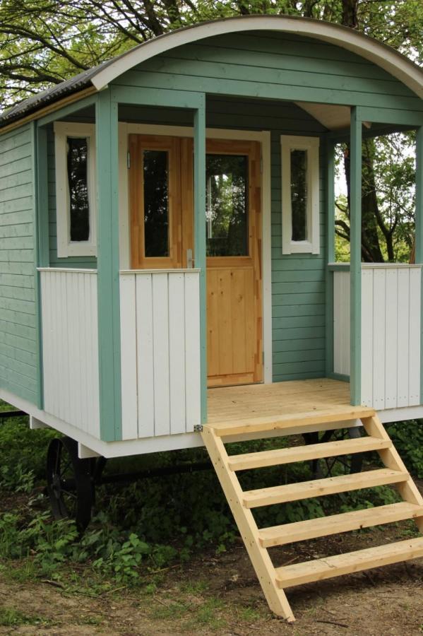 The Kestrel Shepherd Hut, Whitehouse Farm Stowmarket Luaran gambar