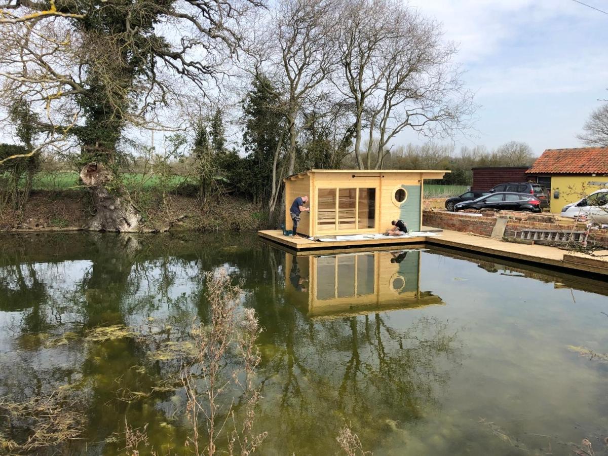 The Kestrel Shepherd Hut, Whitehouse Farm Stowmarket Luaran gambar