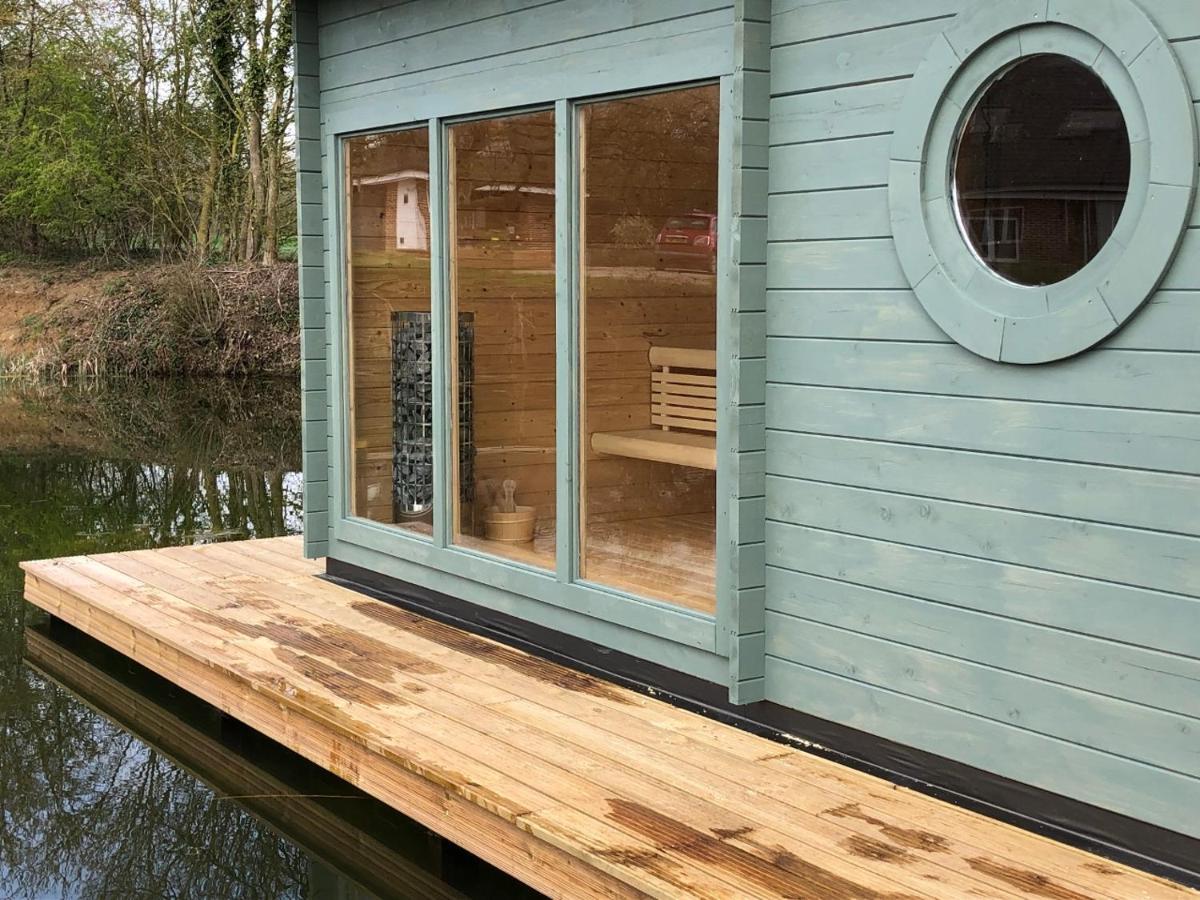 The Kestrel Shepherd Hut, Whitehouse Farm Stowmarket Luaran gambar